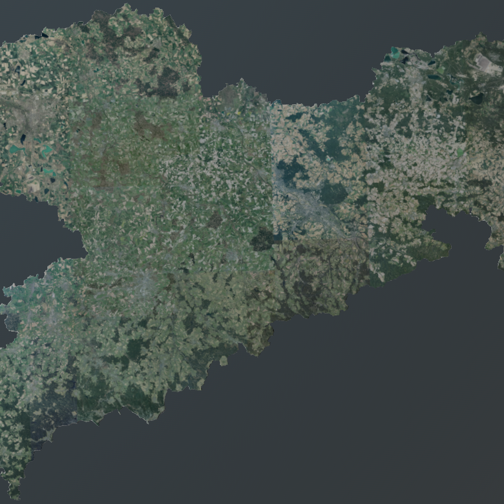 Sachsen Render - Regionales Terrain-Rendering